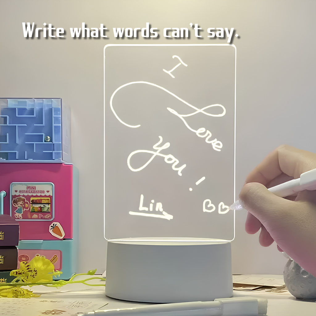 Glow Note Board