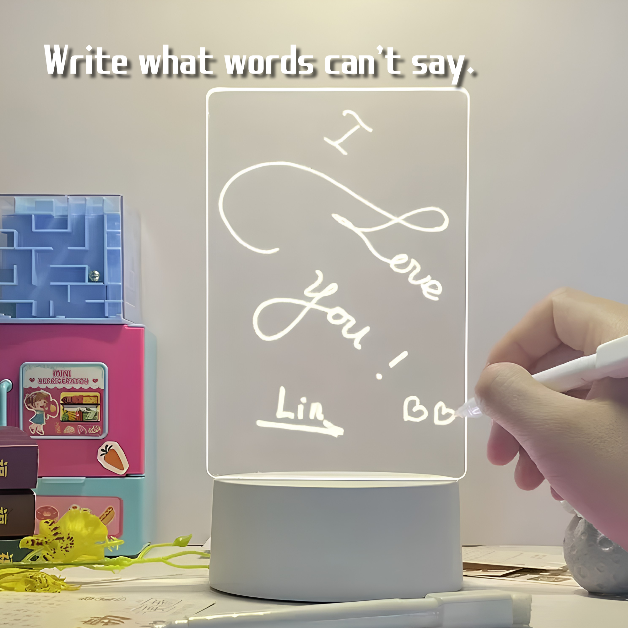 Glow Note Board